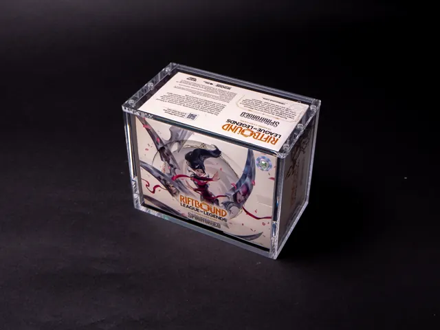Acrylium acrylic protective case – Booster Box